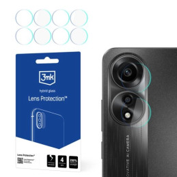 Szkło na obiektyw aparatu 3mk Lens Protection do Oppo A78 4G, 4szt