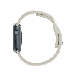 Pasek silikonowy 3mk Silicone Watch Strap do Apple Watch 42/44/45/49mm beżowy