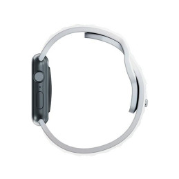 Pasek silikonowy 3mk Silicone Watch Strap do Apple Watch 42/44/45/49mm biały