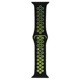 Beline pasek Apple Watch Sport Silicone 42/44/45/49mm czarno-limonkowy