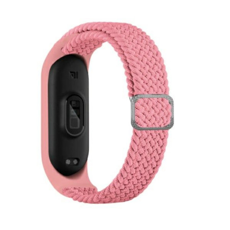 Pasek Beline Textile do Mi Band 7/6/5 róż