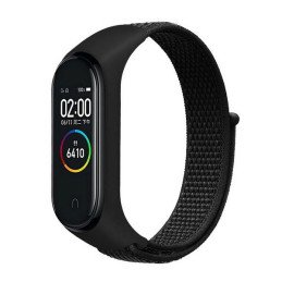 Pasek Beline NylonLoop do Mi Band 7/6/5/4/3 czarny