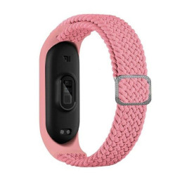 Pasek Beline Nylon do Mi Band 9/8 różowy
