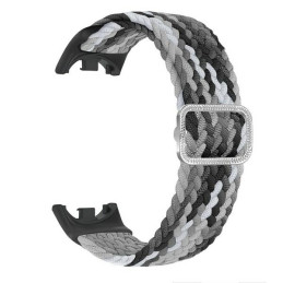 Pasek Beline Nylon do Mi Band 9/8 czarno-biały