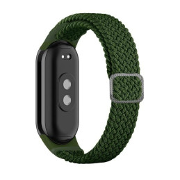 Pasek Beline Textile do Mi Band 9/8 zielony