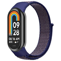 Pasek Beline NylonLoop do Mi Band 9/8 granatowy