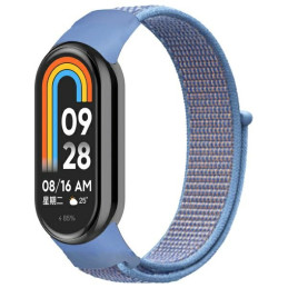 Pasek Beline NylonLoop do Mi Band 9/8 niebieski