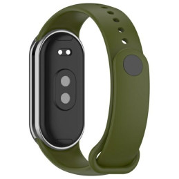 Pasek opaska Beline Simple do Mi Band 9 / 8 zielony