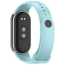 Pasek opaska Beline Simple do Mi Band 9 / 8 turkusowy