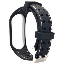 Pasek Beline do Mi Band 3/4 Smart czarno-biały