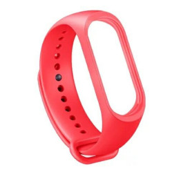 Pasek Beline do Mi Band 3/4 czerwony