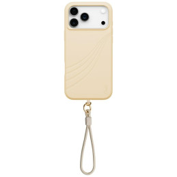 Etui UNIQ Coehl Serina do MagSafe do iPhone 17 Pro Max, beżowy