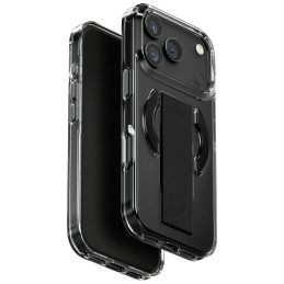 Etui UNIQ Heldro Air do MagSafe do iPhone 17 Pro, czarny