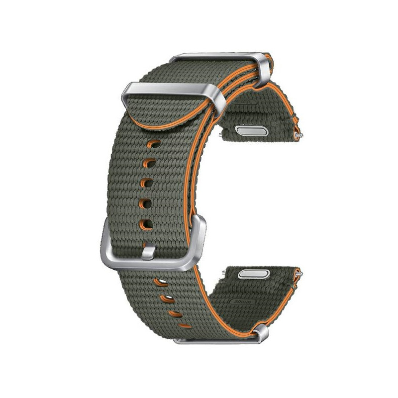 Oryginalny Pasek Athleisure Band Samsung do Galaxy Watch7 / 6 / 5 / 4 22mm M/L zielony