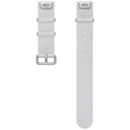 Oryginalny Pasek Athleisure Band Samsung do Galaxy Watch7 / 6 / 5 / 4 22mm M/L srebrny