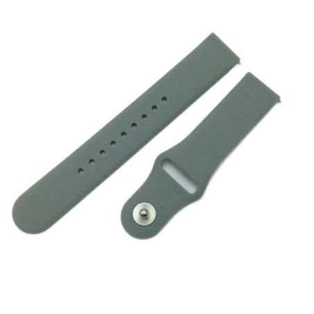 Uniwersalny pasek Beline Everyday Watch do zegarów 22mm szary