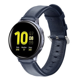 Uniwersalny pasek Beline Elegance Watch do zegarów 22mm granatowy