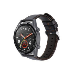 Uniwersalny pasek Beline GT Watch do zegarów 22mm ciemny brąz