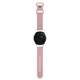 Uniwersalny Pasek Hello Kitty Silicone Kitty Head 22mm, różowy