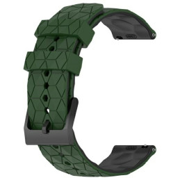 Uniwersalny pasek Beline Cube do zegarów 22mm zielony