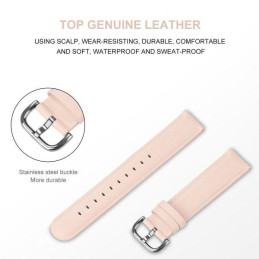 Uniwersalny pasek Beline Elegance Watch do zegarów 20mm różowy