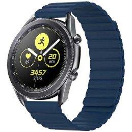 Uniwersalny pasek Beline Magnetic Watch do zegarów 20mm niebieski