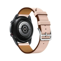 Uniwersalny pasek Beline Hermes Leather Watch do zegarów 20mm różowy