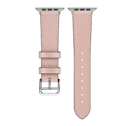 Uniwersalny pasek Beline Hermes Leather Watch do zegarów 20mm różowy