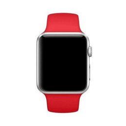 Silikonowy Pasek Mercury Silicon do Apple Watch 42/44/ 45 mm czerwony