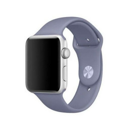 Silikonowy Pasek Mercury Silicon do Apple Watch 42/44/ 45 mm lawendowy