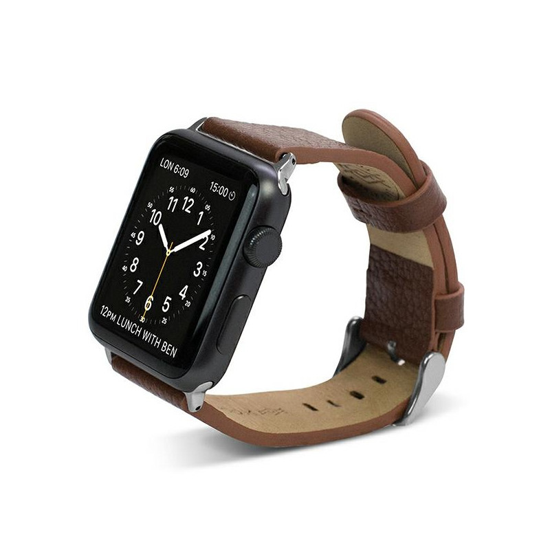 Pasek X-Doria Lux Apple Watch 38/41mm brązowy/brown 23820