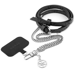 Uniwersalny pasek do telefonu Guess CBDY 4G Chain, czarny
