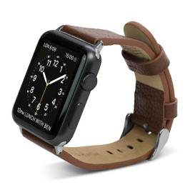 Pasek X-Doria Lux Apple Watch 42/45mm brązowy