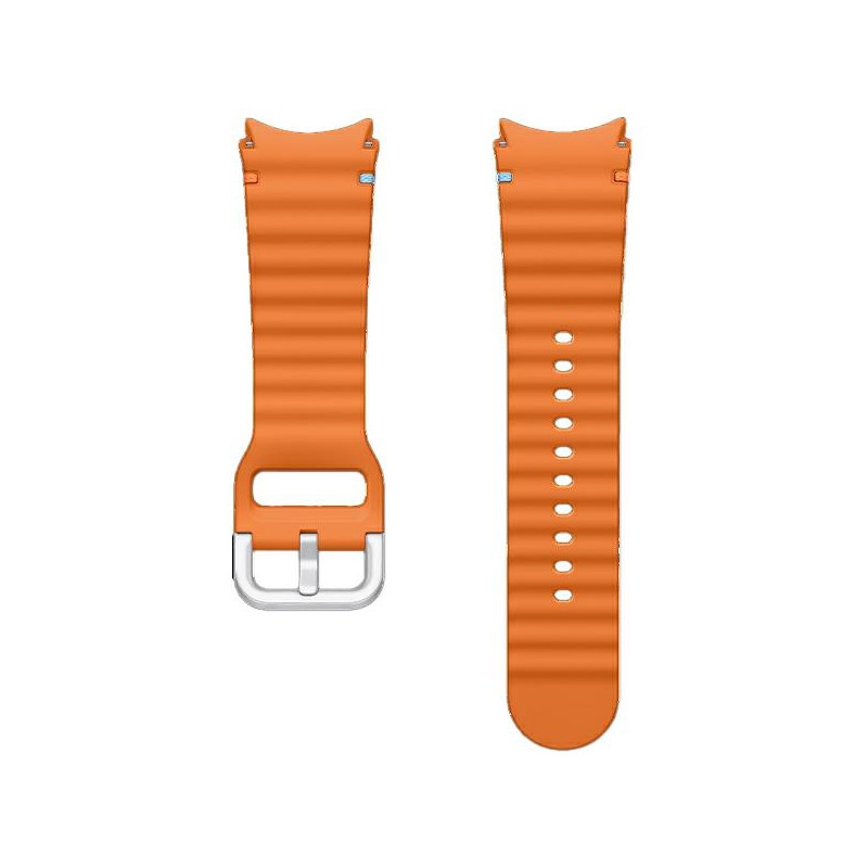 Pasek Sport Band Samsung ET-SNL30SOEGEU do Watch7 / 6 / 5 / 4 20mm S/M pomarańczowy