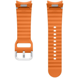 Pasek Sport Band Samsung ET-SNL30SOEGEU do Watch7 / 6 / 5 / 4 20mm S/M pomarańczowy