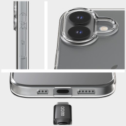 Etui Araree A Fit do iPhone Air, przeźroczyste
