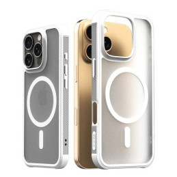 Etui Araree Duple M Armor MagSafe do iPhone 16 Pro Max białe