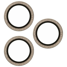 Szkło hartowane na aparat Safe by PanzerGlass Camera Lens Protector do iPhone 16 Pro /16 Pro Max złote
