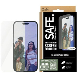 Szkło z Filtrem niebieskim SAFE by PanzerGlass Anti-blue Light do iPhone 16 Plus / 15 Plus
