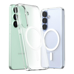 Etui Araree Duple M Armor MagSafe do Galaxy S25 przeźroczysty matt