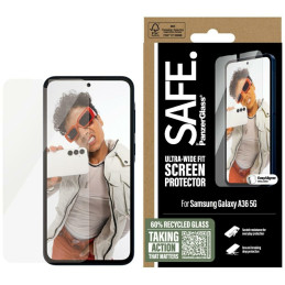 Szkło hartowane z aplikatorem Safe by PanzerGlass Ultra-Wide Fit + Easy Aligner do Galaxy A36 5G
