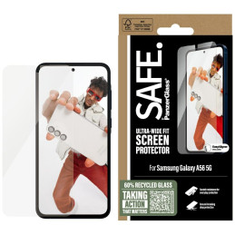 Szkło hartowane z aplikatorem Safe by PanzerGlass Ultra-Wide Fit + Easy Aligner do Galaxy A56 5G