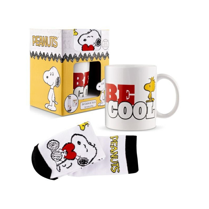Coriex Zestaw prezentowy Peanuts -         kubek ze skarpetkami set1 10744