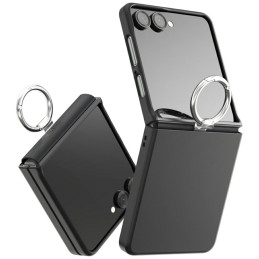 Etui Araree Aero Flex R East-Grip Ring do Samsung Galaxy Z Flip7 czarny