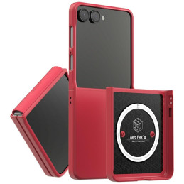 Etui Araree Aero Flex M MagSafe Qi2 do Galaxy Z Flip7 różowy