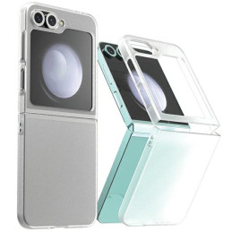 Etui Araree Nukin do Galaxy Z Flip6 / Z Flip7  FE przeźroczysty-matowe