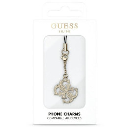Zawieszka brelok Guess 4G Glitter Charm Phone Strap na telefon