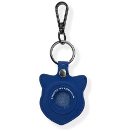 Etui na lokalizator / brelok Nimmy Glasses Cool Cat niebieski