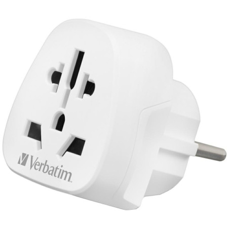 Podróżny Adapter Verbatim EU/UK/USWTEU-02 biały
