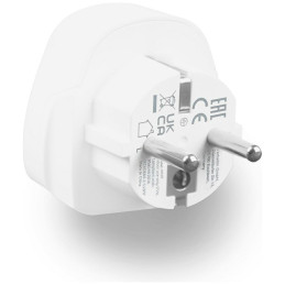 Podróżny Adapter Verbatim EU/UK/USWTEU-02 biały